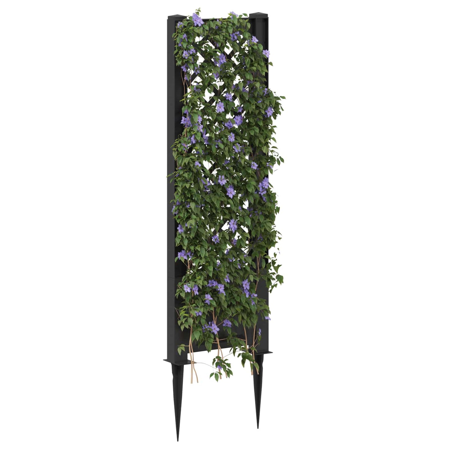 Trellis met Spike Antracietkleurig 43 x 6 x 165 cm PP