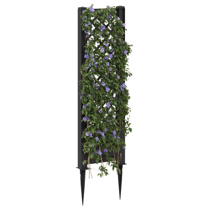 Trellis met Spike Antracietkleurig 43 x 6 x 165 cm PP