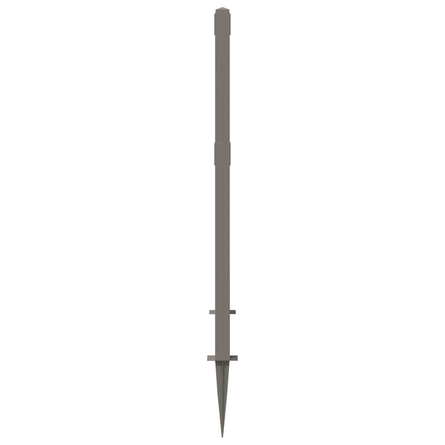 Trellis met Spike Grijs 99 x 6 x 165 cm PP