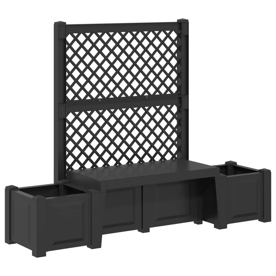 Tuinstoel Kopenhagen Antracietkleurig 173 x 49 x 135,5 cm PP
