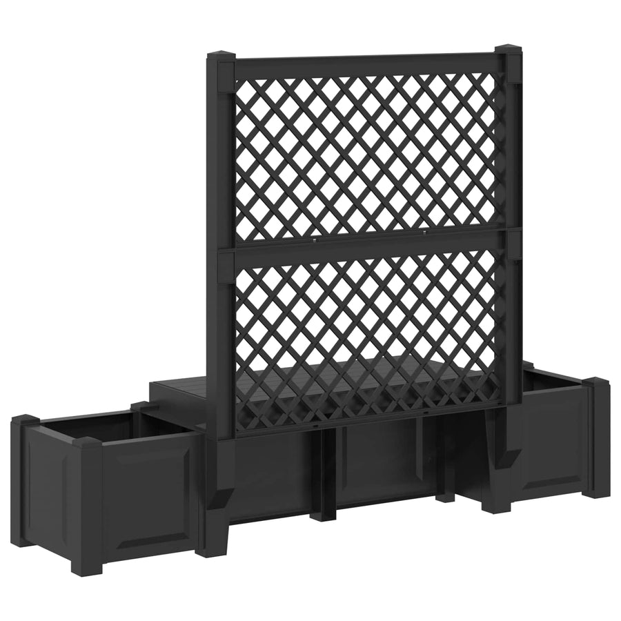 Tuinstoel Kopenhagen Antracietkleurig 173 x 49 x 135,5 cm PP