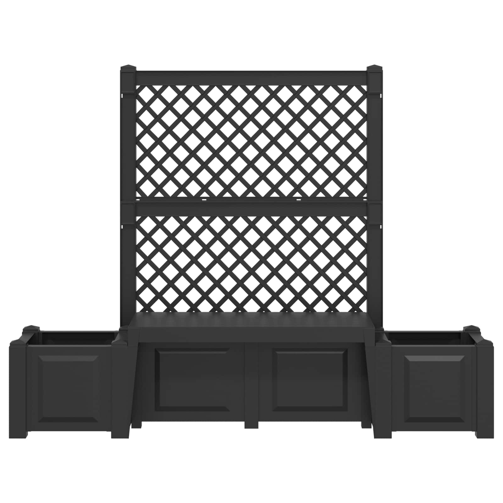 Tuinstoel Kopenhagen Antracietkleurig 173 x 49 x 135,5 cm PP