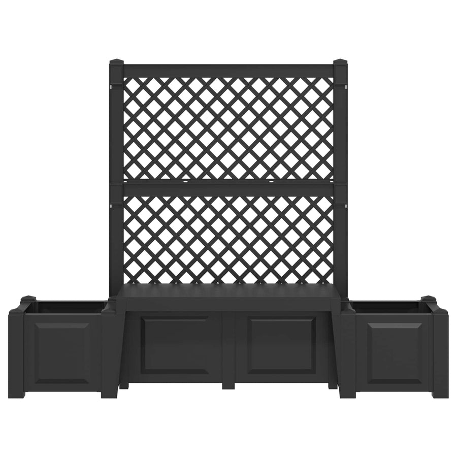 Tuinstoel Kopenhagen Antracietkleurig 173 x 49 x 135,5 cm PP