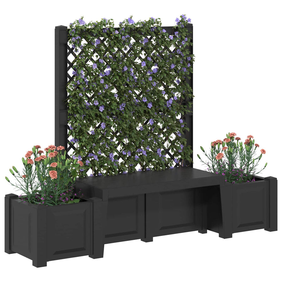 Tuinstoel Kopenhagen Antracietkleurig 173 x 49 x 135,5 cm PP