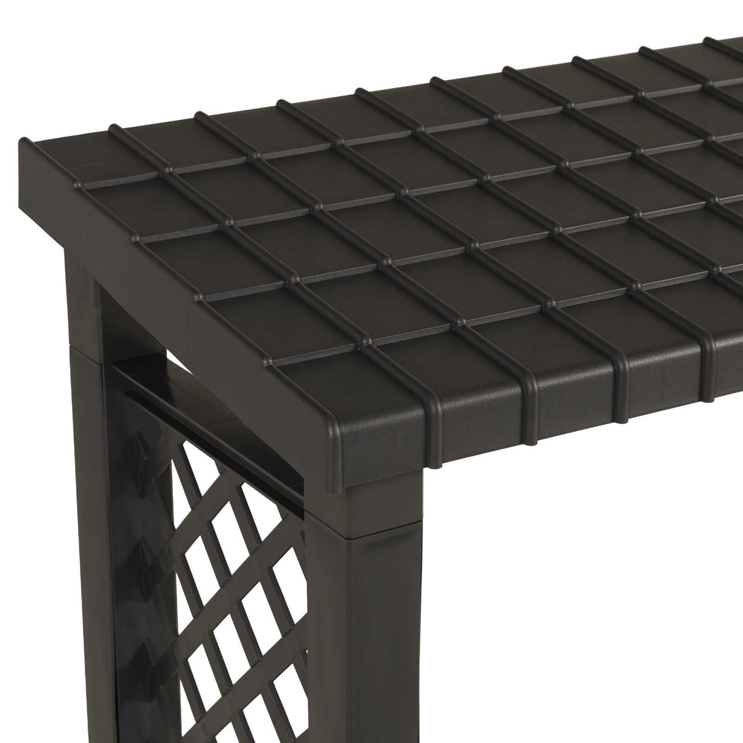 Brandhoutrek Antracietkleurig 114 x 46 x 101 cm PP