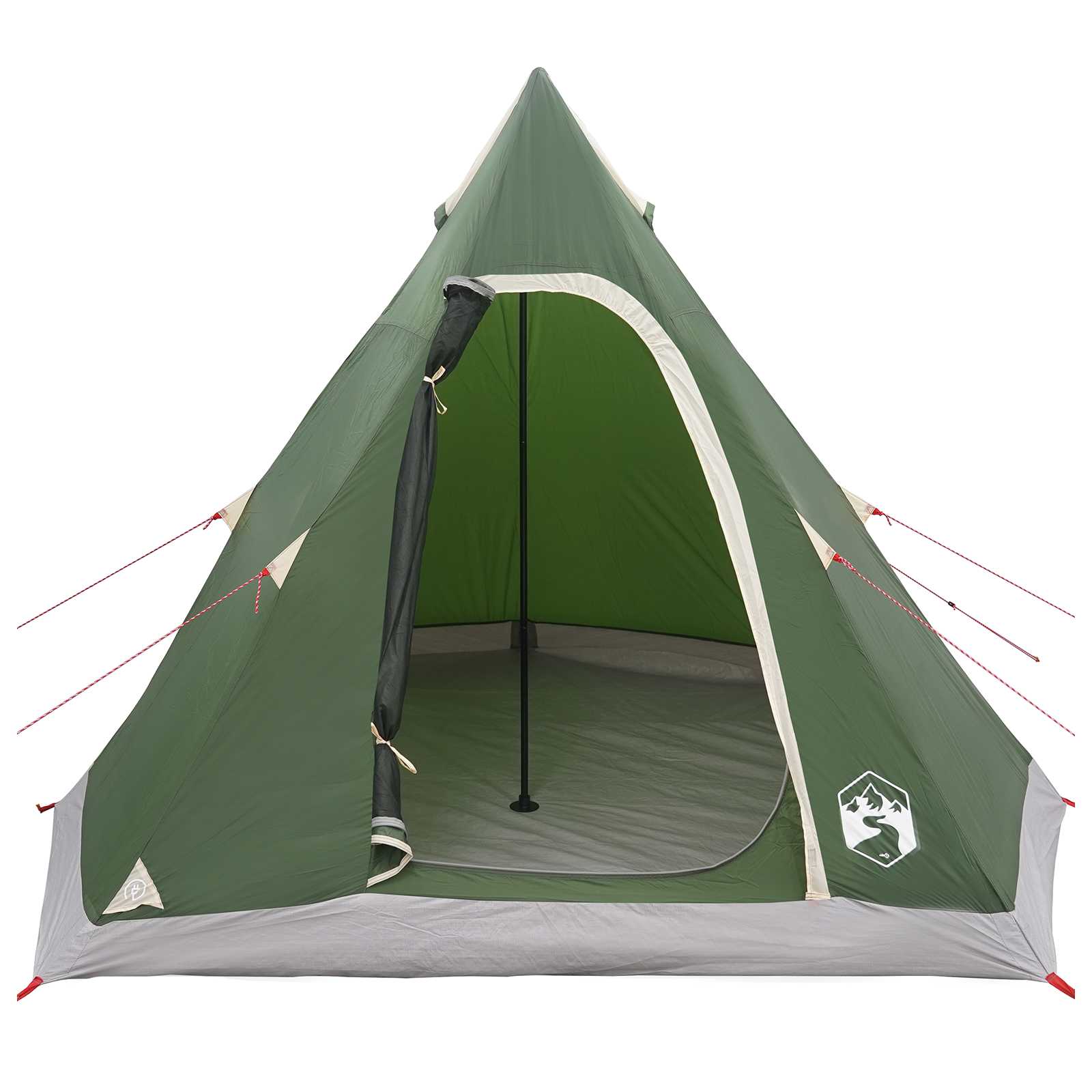 3-persoons Groen 185T Polyester met PU Coating