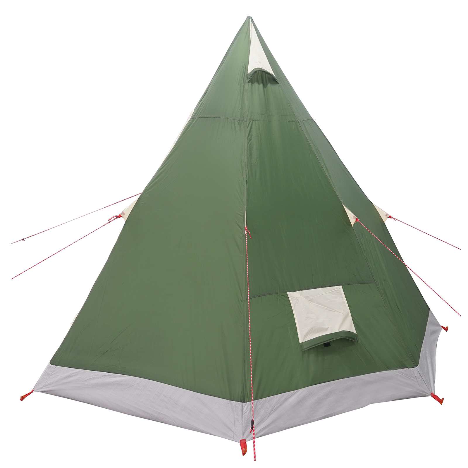 3-persoons Groen 185T Polyester met PU Coating