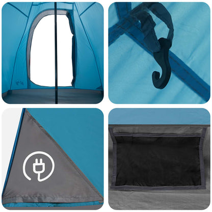3-persoons Blauw 185T Polyester met PU Coating