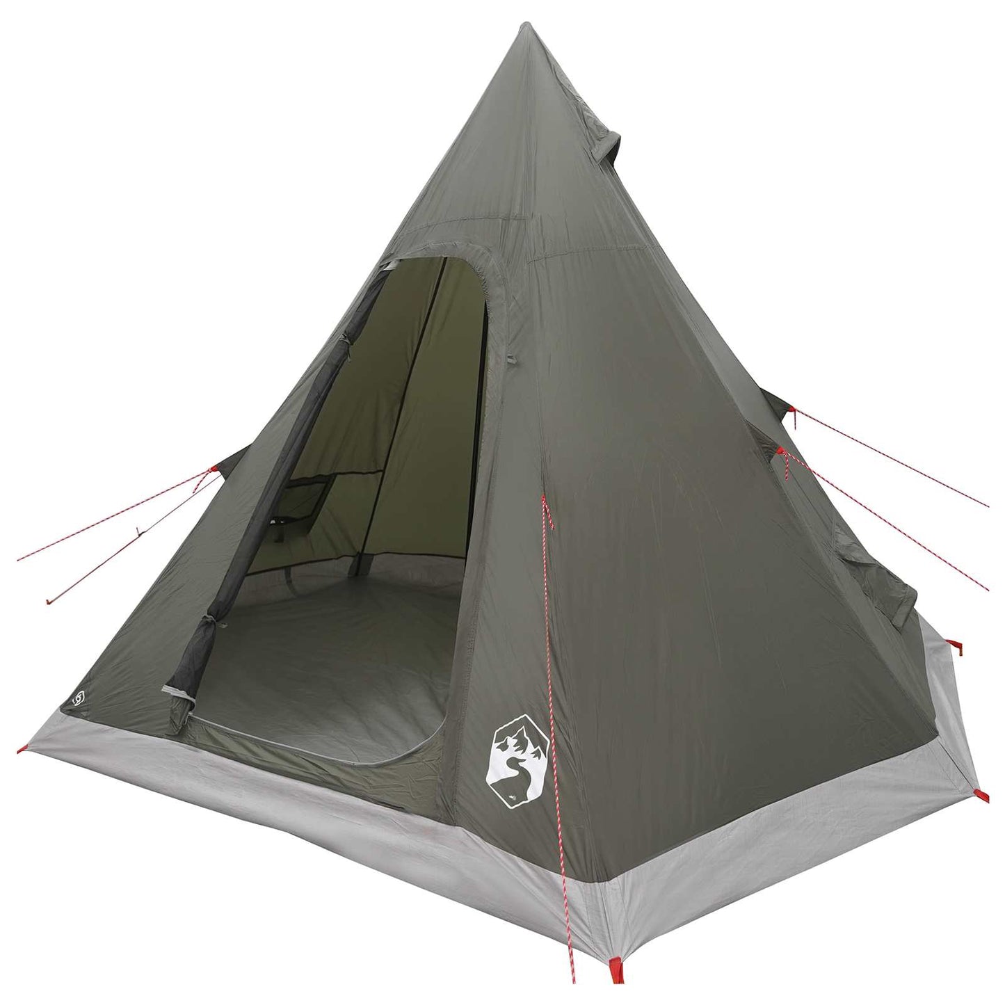 3-persoons Legergroen 185T Polyester met PU Coating