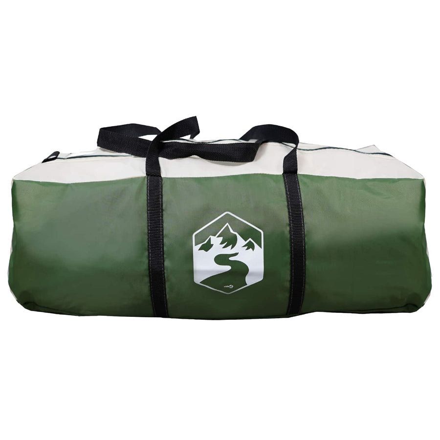 Waterdichte Tent -persoons Groen 185T Polyester met PU Coating