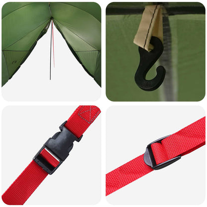 Waterdichte Tent -persoons Groen 185T Polyester met PU Coating