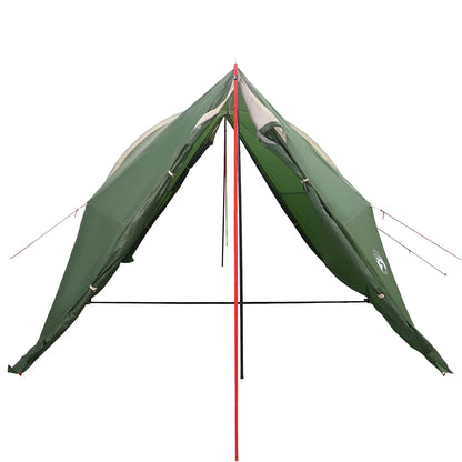 Waterdichte Tent -persoons Groen 185T Polyester met PU Coating