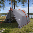 Waterdichte Tent Grijs en Oranje 185T Polyester met PU Coating
