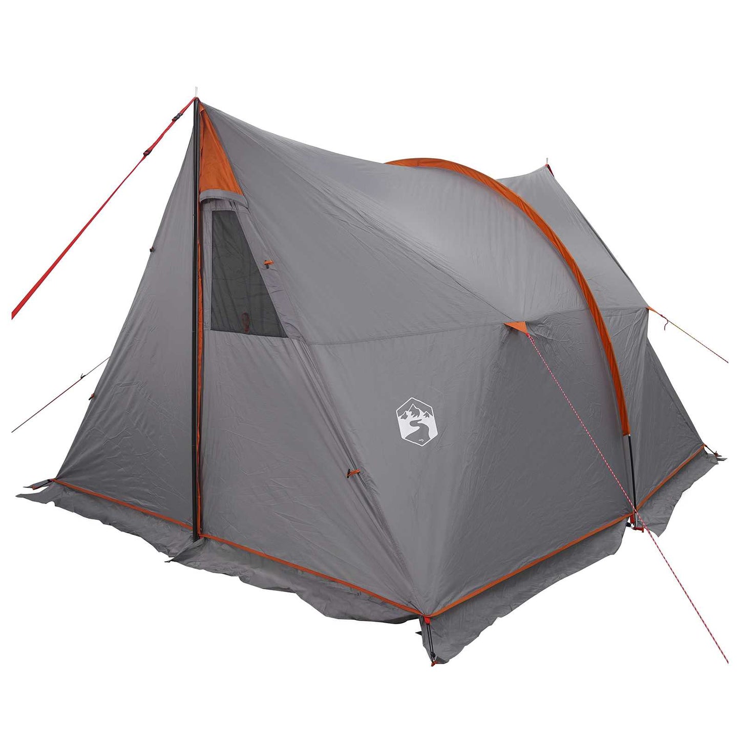 Waterdichte Tent Grijs en Oranje 185T Polyester met PU Coating