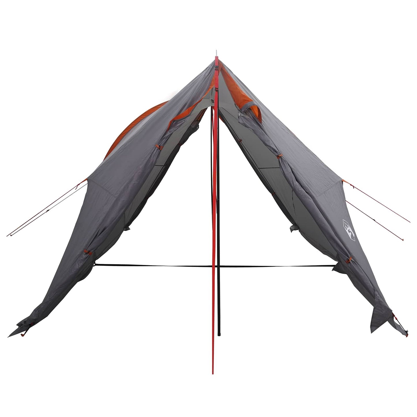Waterdichte Tent Grijs en Oranje 185T Polyester met PU Coating