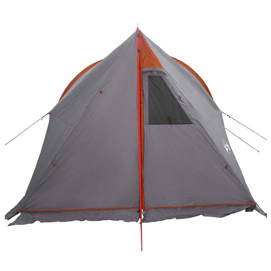 Waterdichte Tent Grijs en Oranje 185T Polyester met PU Coating