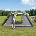 Trekkingtent met regenhoes waterdicht 2-persoons Groen