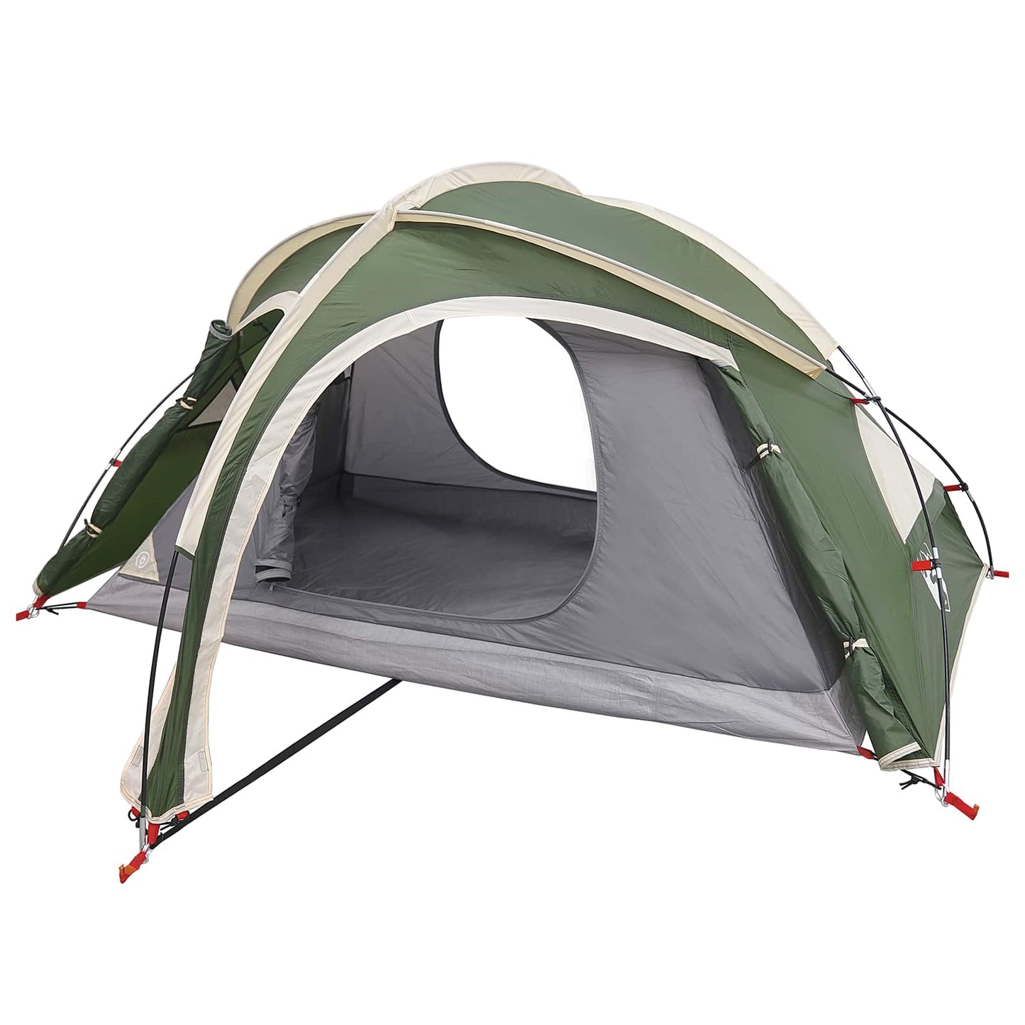 Trekkingtent met regenhoes waterdicht 2-persoons Groen