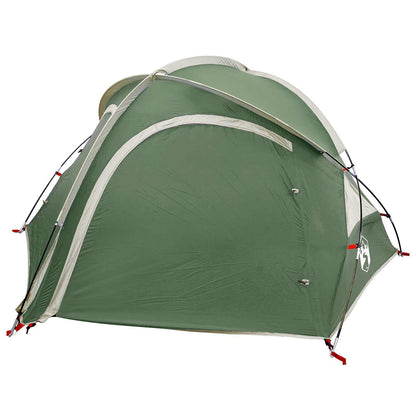 Trekkingtent met regenhoes waterdicht 2-persoons Groen