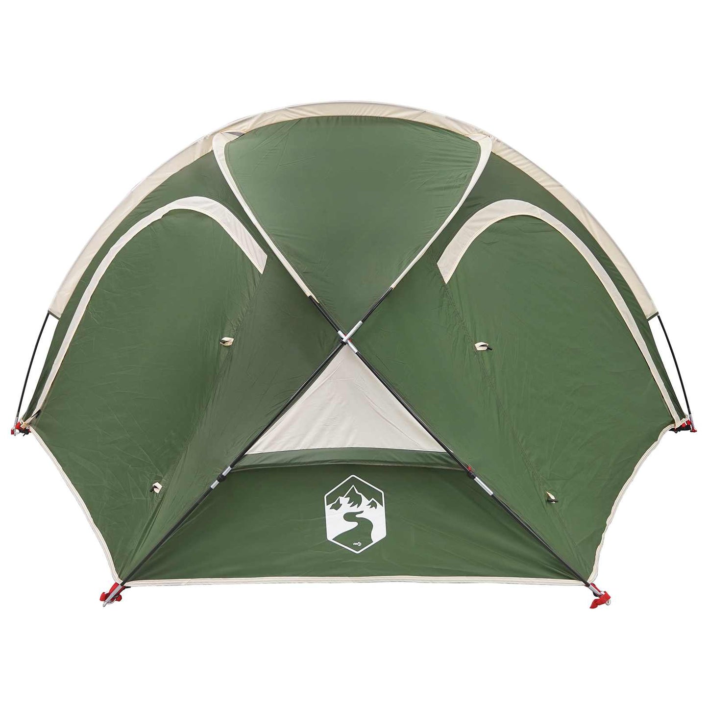 Trekkingtent met regenhoes waterdicht 2-persoons Groen