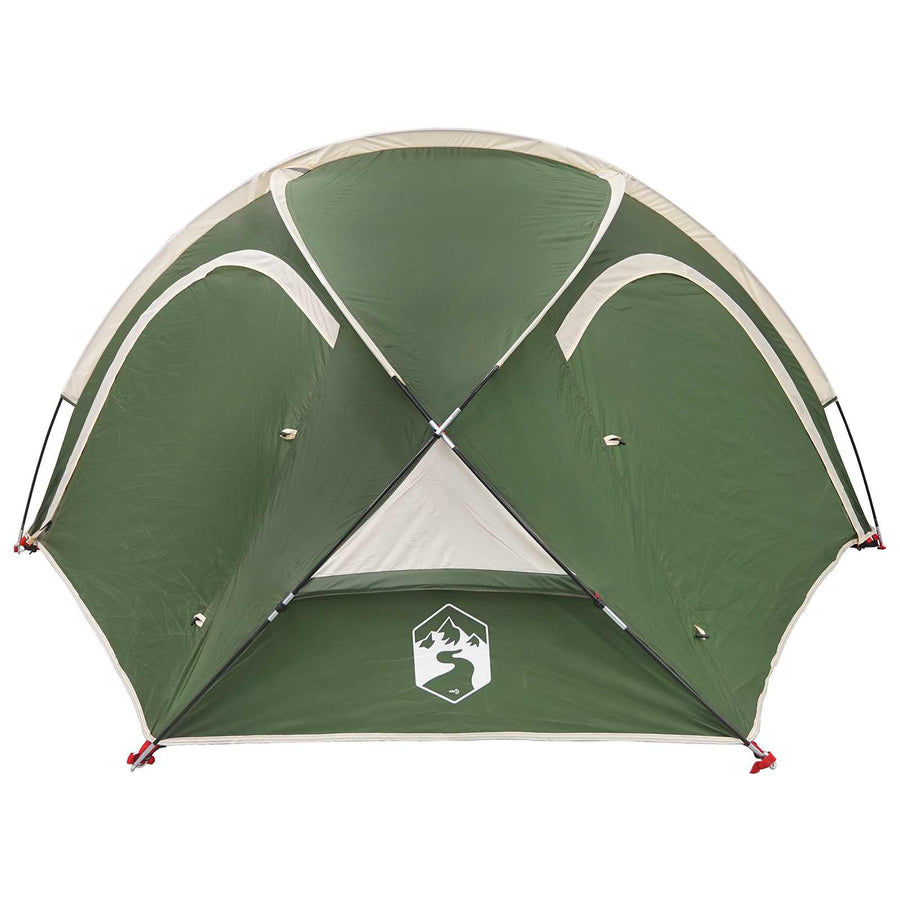 Trekkingtent met regenhoes waterdicht 2-persoons Groen