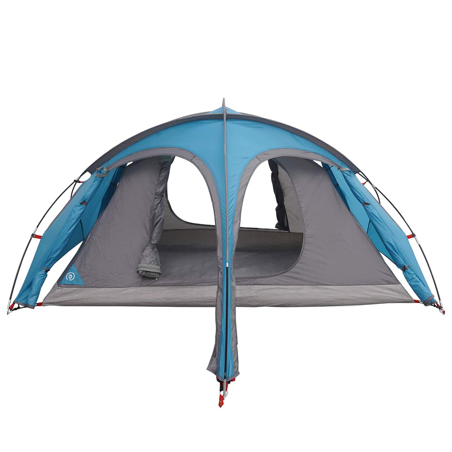 Trekkingtent met regenhoes waterdicht 2-persoons Blauw