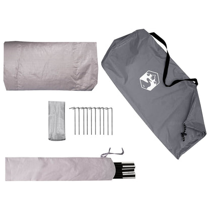 Trekkingtent met regenhoes waterdicht 2-persoons