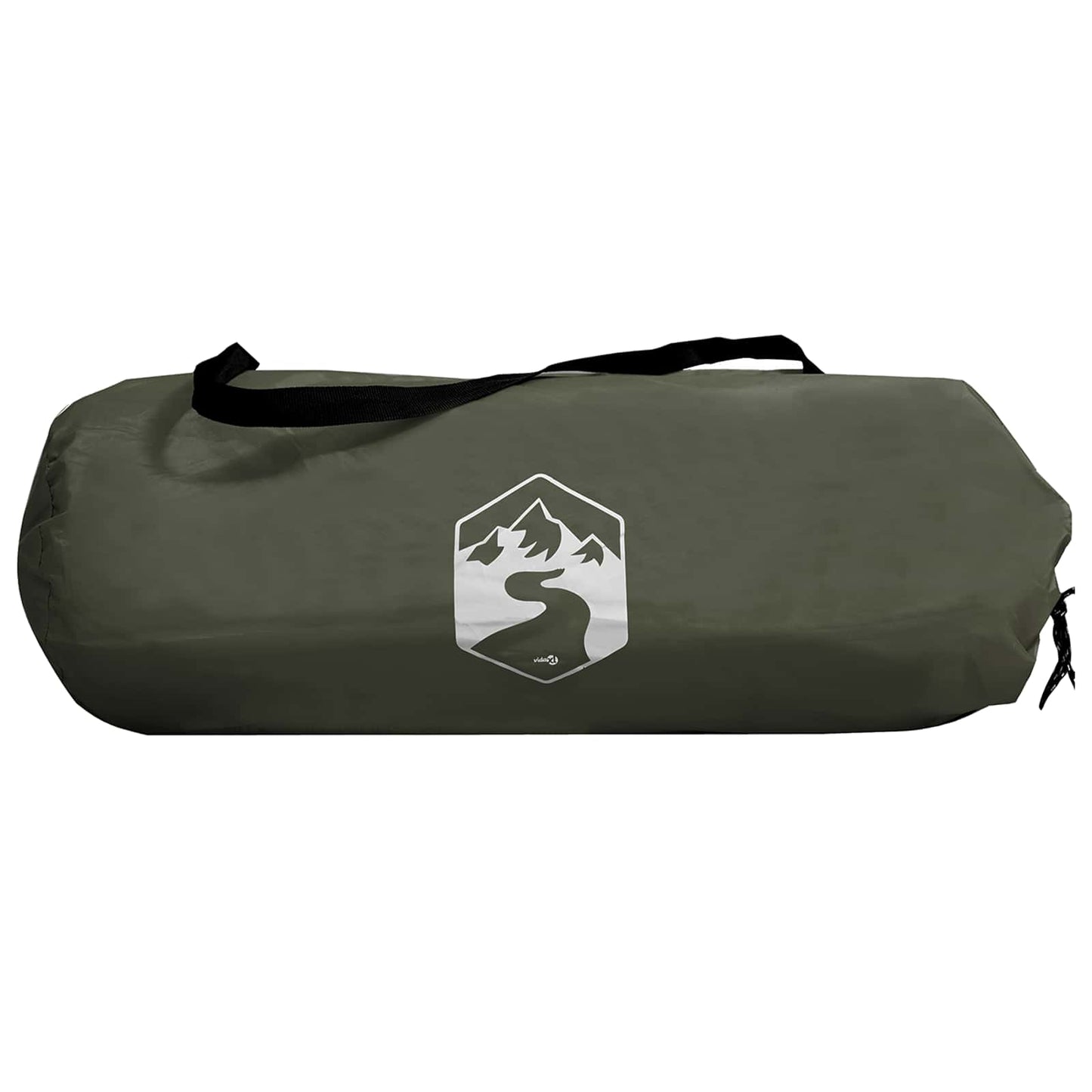 Trekkingtent met regenhoes waterdicht 2-persoons Legergroen