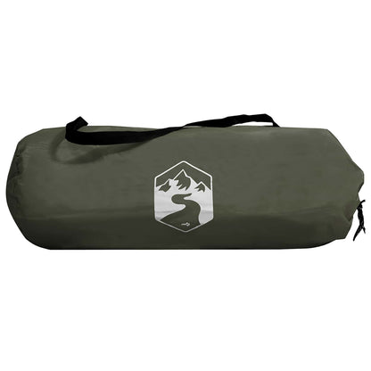Trekkingtent met regenhoes waterdicht 2-persoons Legergroen