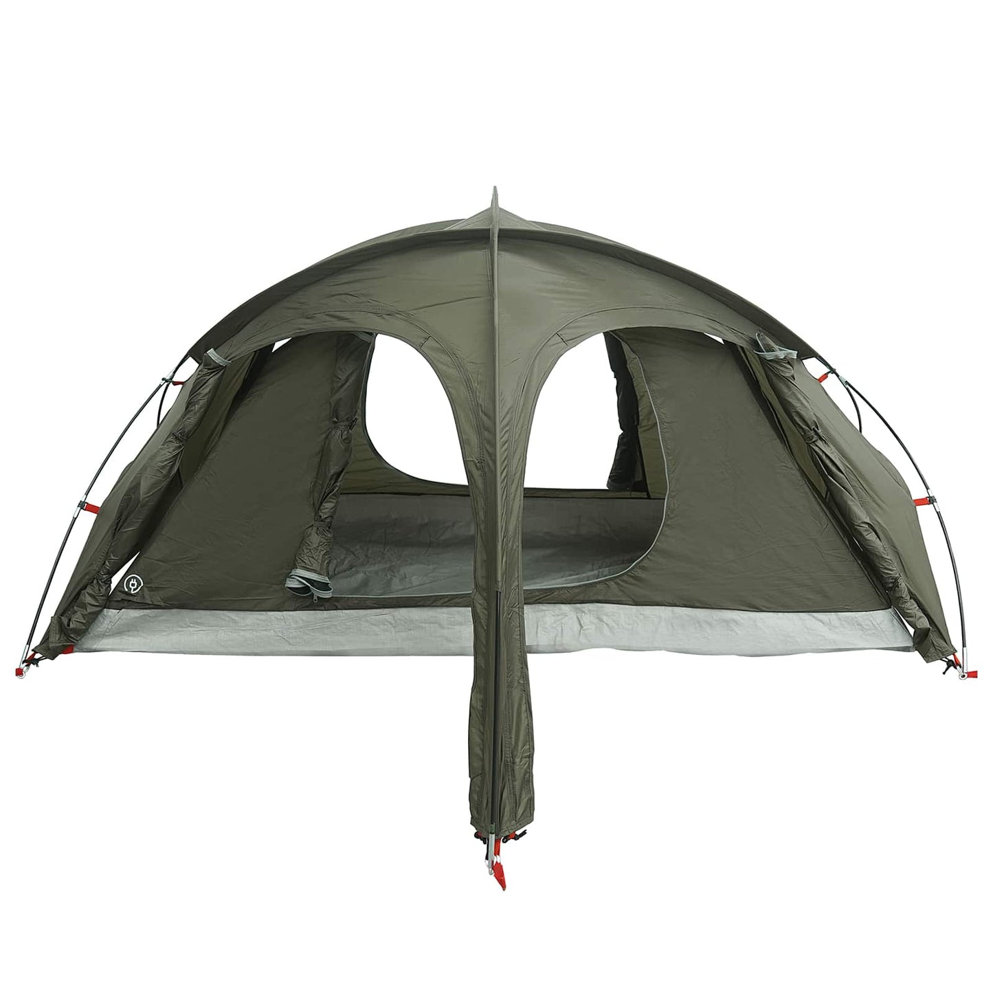 Trekkingtent met regenhoes waterdicht 2-persoons Legergroen