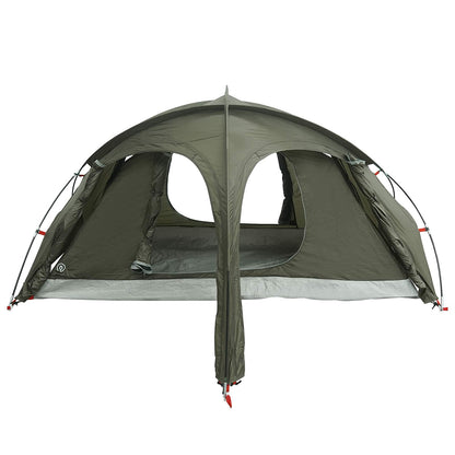 Trekkingtent met regenhoes waterdicht 2-persoons Legergroen