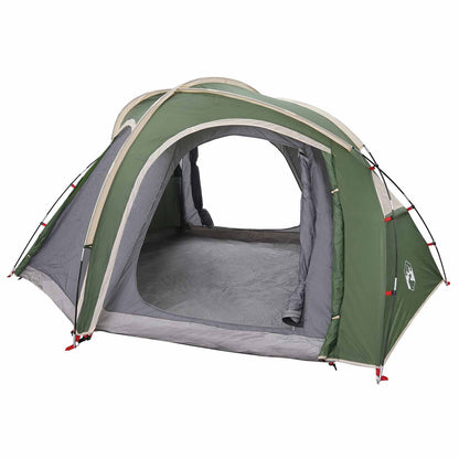 Trekkingtent met regenhoes waterdicht 3-persoons Groen