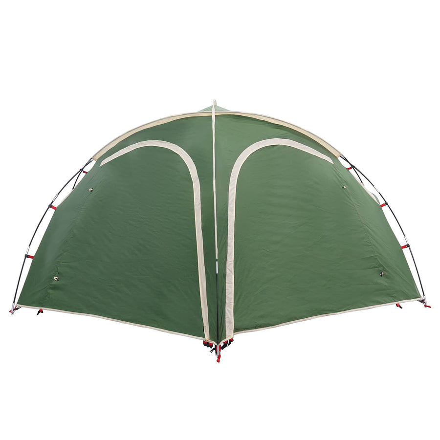 Trekkingtent met regenhoes waterdicht 3-persoons Groen