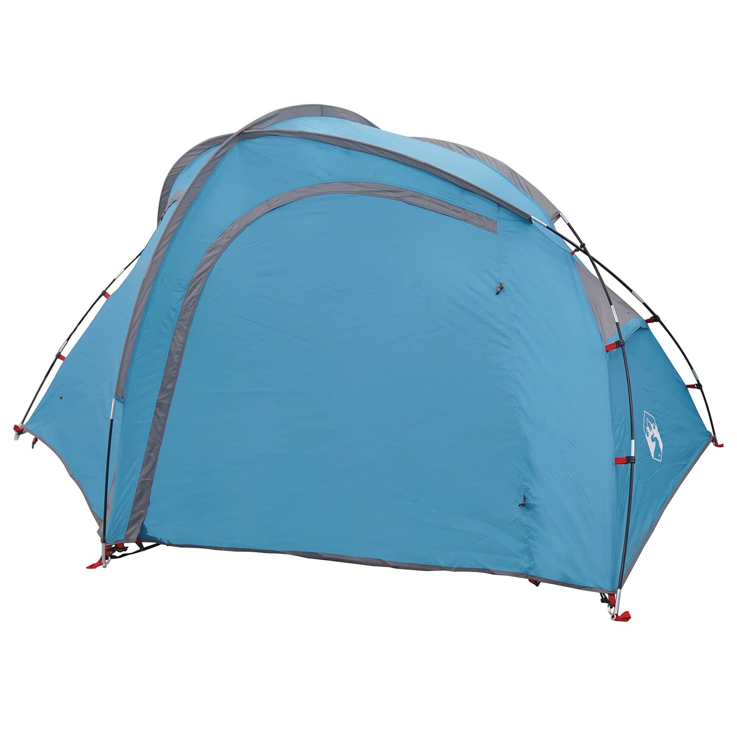 Trekkingtent met regenhoes waterdicht 3-persoons Blauw