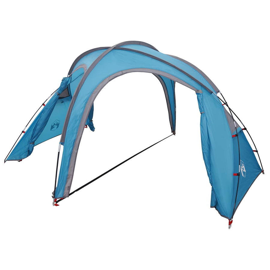 Trekkingtent met regenhoes waterdicht 3-persoons Blauw