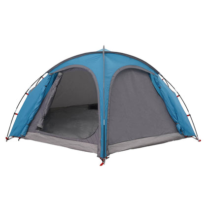 Trekkingtent met regenhoes waterdicht 3-persoons Blauw