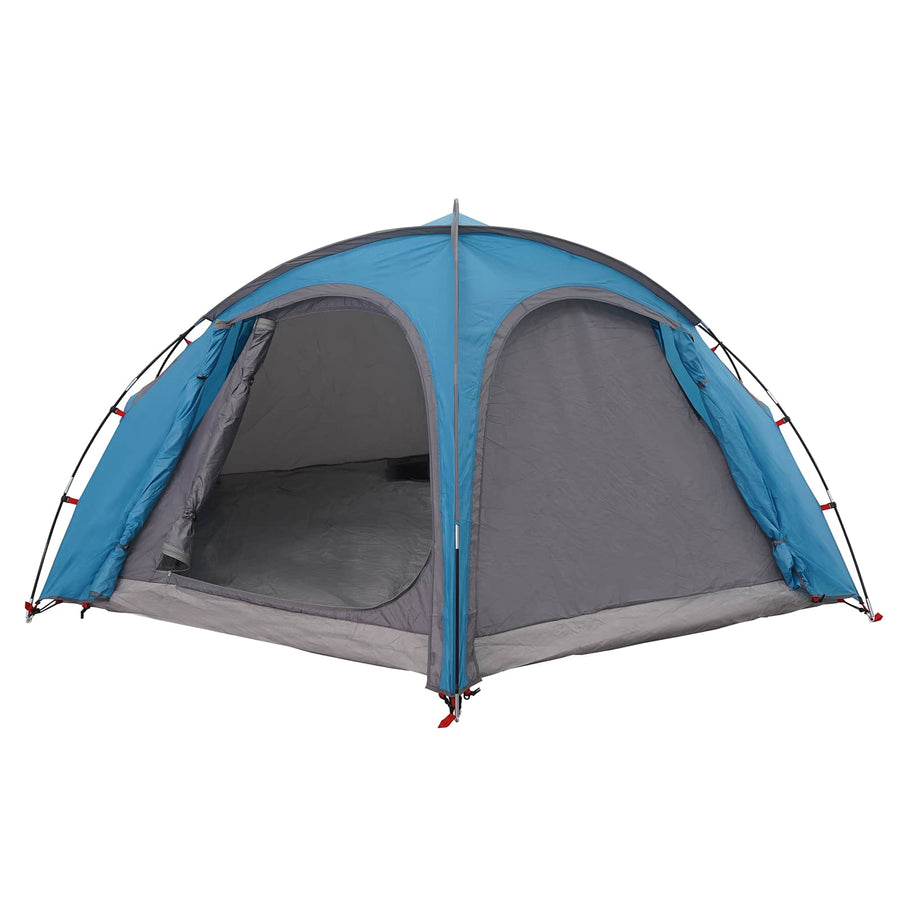 Trekkingtent met regenhoes waterdicht 3-persoons Blauw