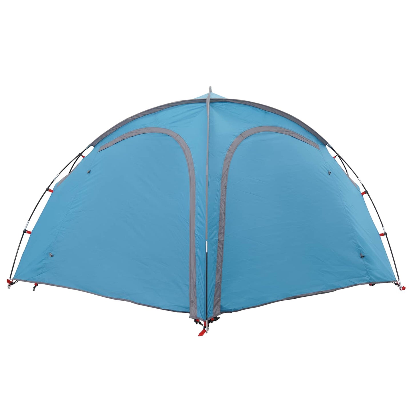 Trekkingtent met regenhoes waterdicht 3-persoons Blauw