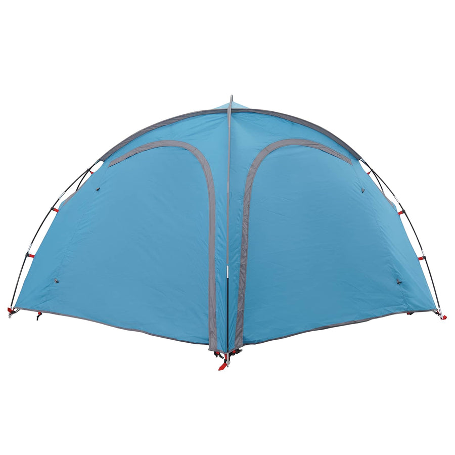 Trekkingtent met regenhoes waterdicht 3-persoons Blauw
