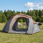 Trekkingtent met regenhoes waterdicht 3-persoons