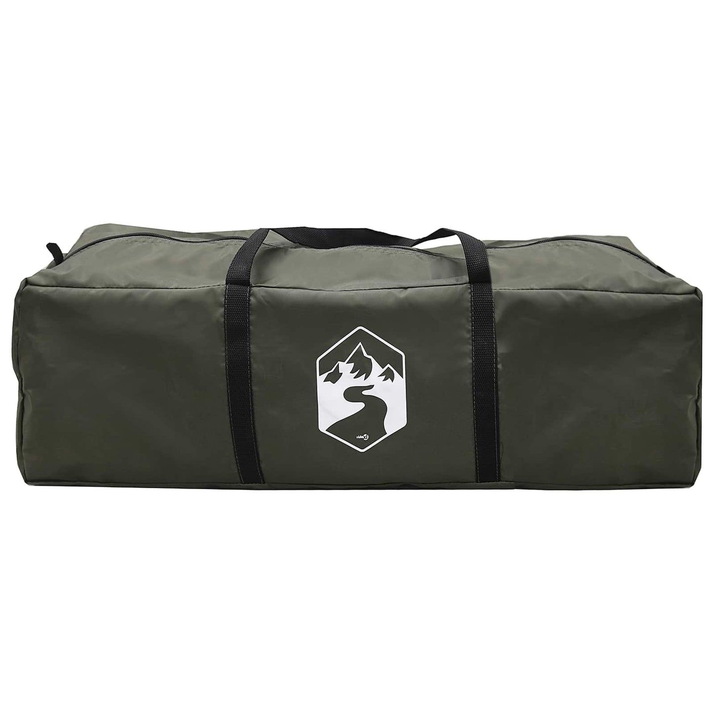 Trekkingtent met regenhoes waterdicht 3-persoons Legergroen
