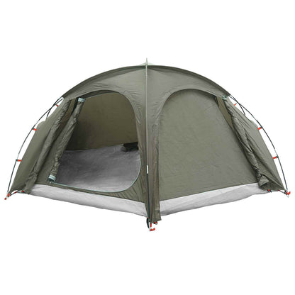 Trekkingtent met regenhoes waterdicht 3-persoons Legergroen