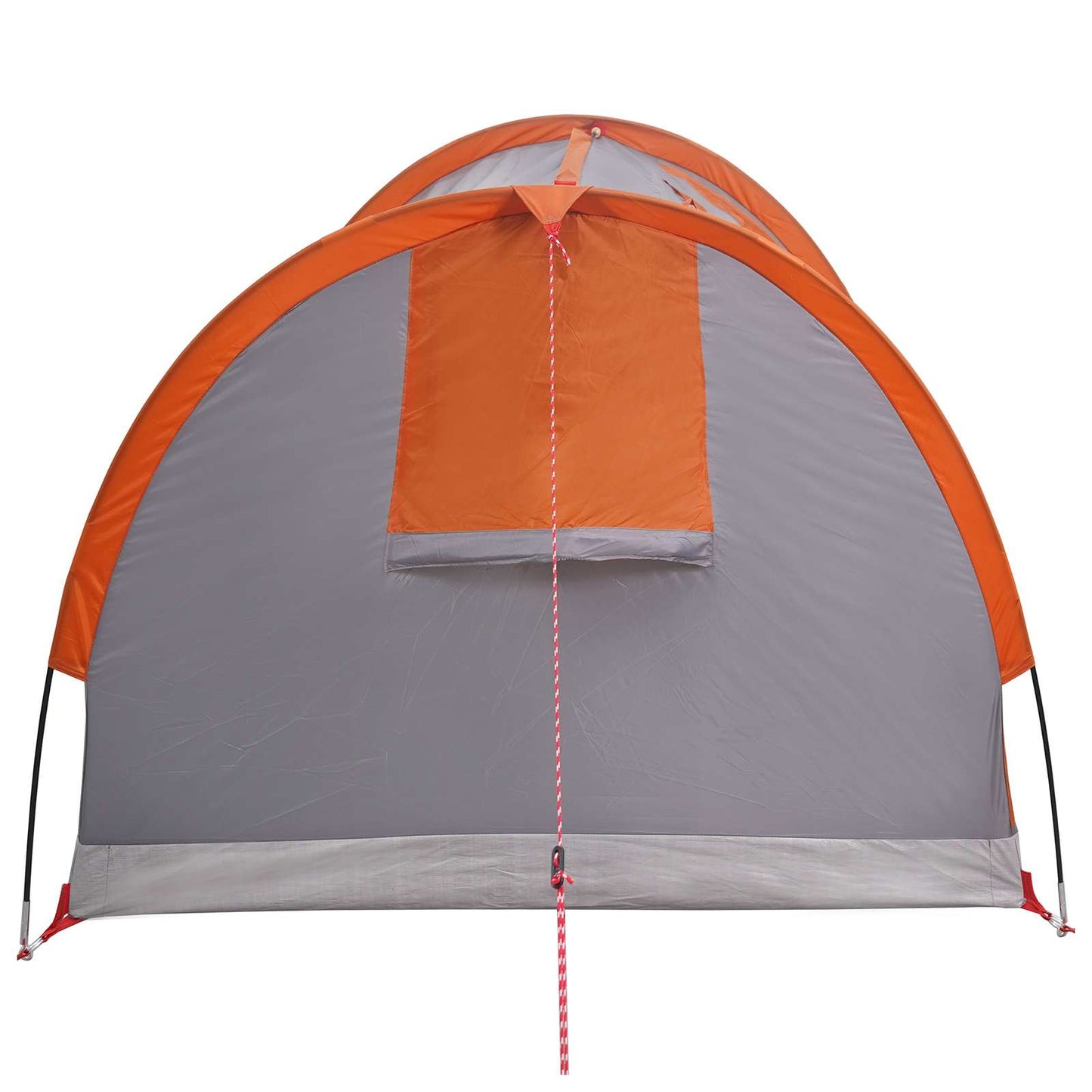 Hiking Tent Waterdicht 1-persoons Grijs en Oranje