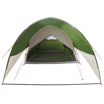 Tunnel Tent met Waterdichte Regenhoes 10-persoons Groen