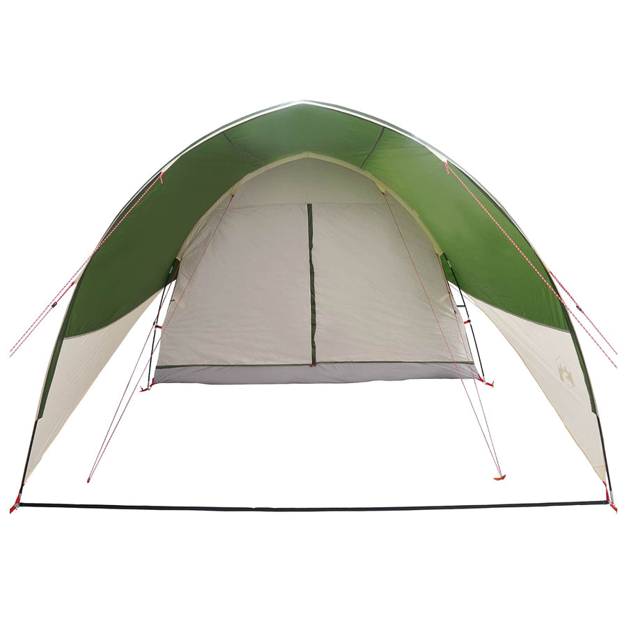 Tunnel Tent met Waterdichte Regenhoes 10-persoons Groen