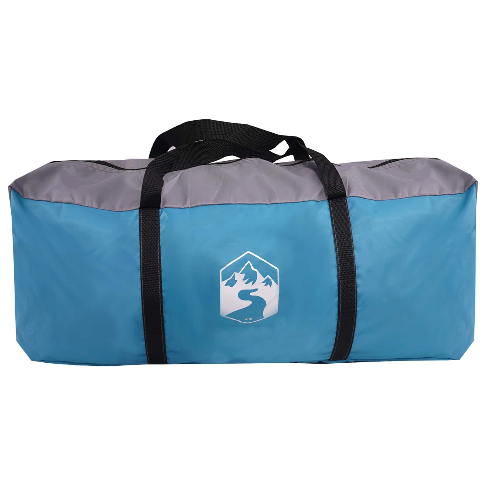 Tunnel Tent met Waterdichte Regenhoes 10-persoons Blauw