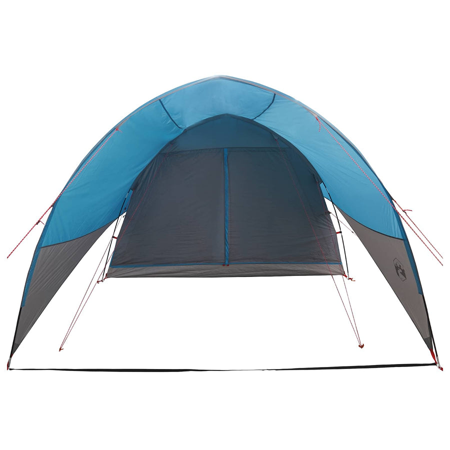 Tunnel Tent met Waterdichte Regenhoes 10-persoons Blauw