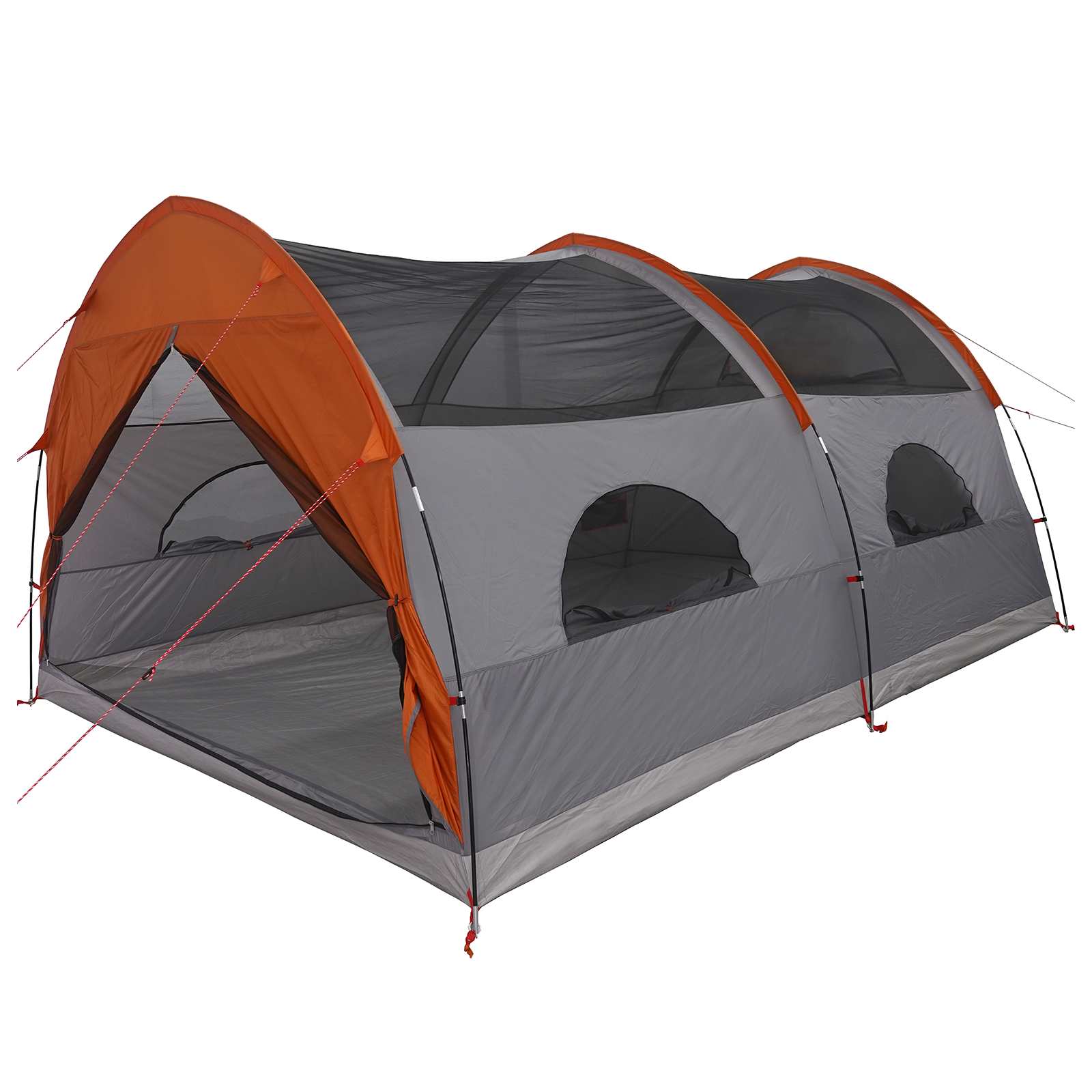 Tunnel Tent met Waterdichte Regenhoes 10-persoons