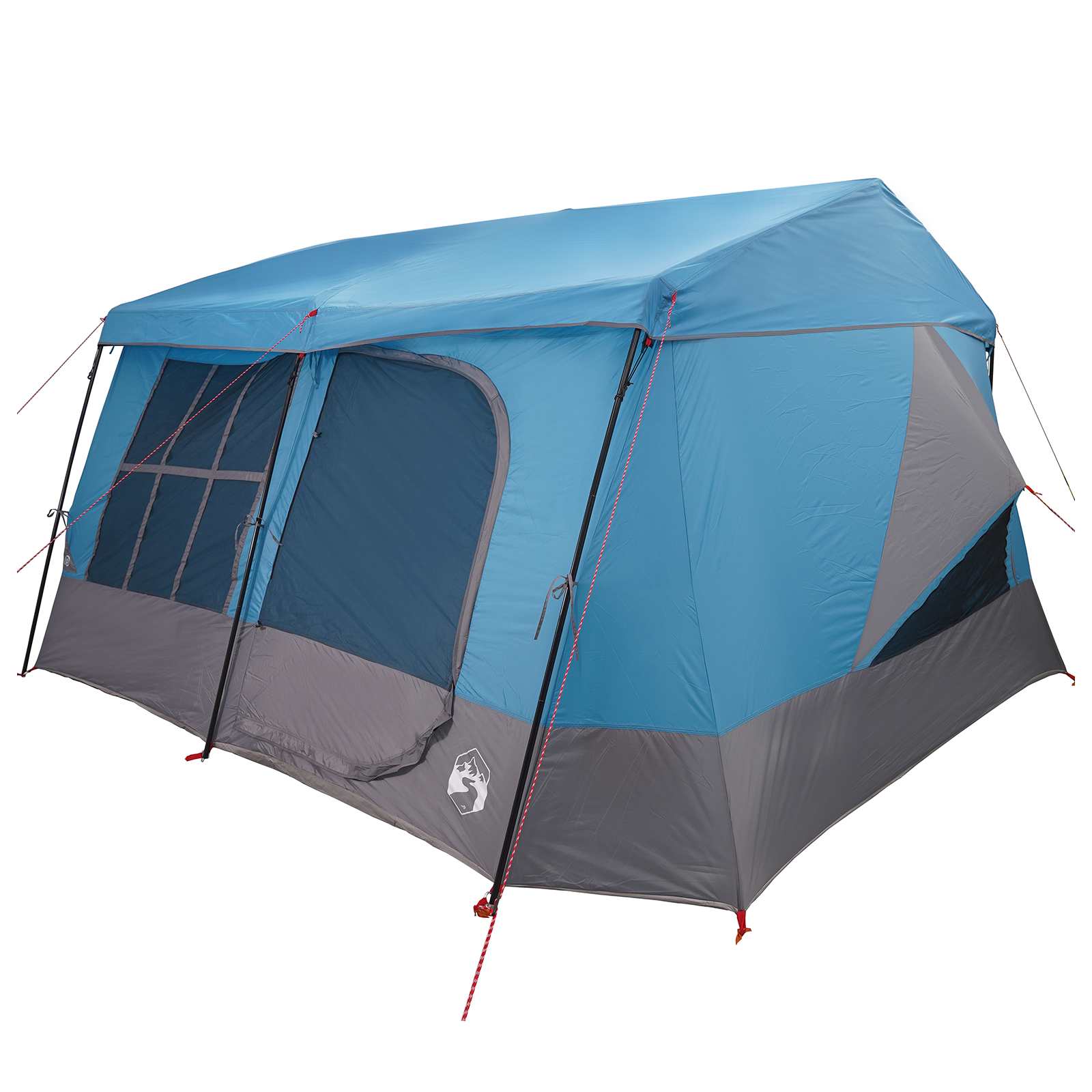 Gezinstent met regenzeil waterdicht 9-persoons Blauw