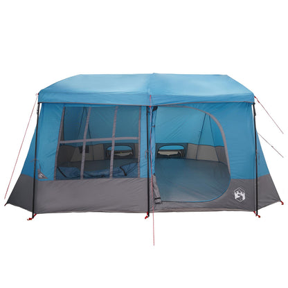 Gezinstent met regenzeil waterdicht 9-persoons Blauw
